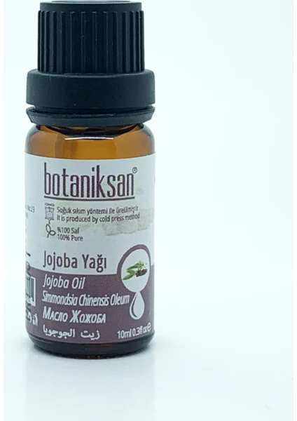 Jojoba Yağı 10 ml Soğuk Sıkım Saf  Katkısız