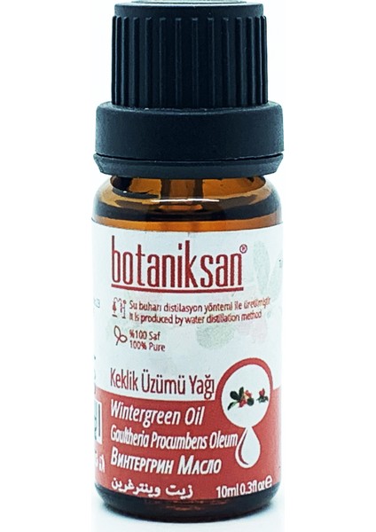 Keklik Üzümü Yağı 10 ml Distilasyon Saf Katkısız