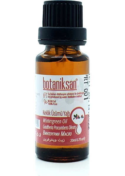 Keklik Üzümü Yağı 20 ml Distilasyon Saf Katkısız