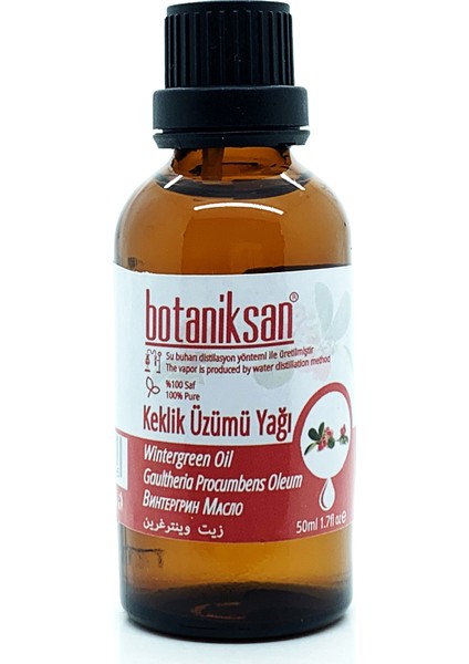 Keklik Üzümü Yağı 50 ml Distilasyon Saf Katkısız
