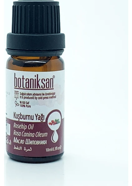 Kuşburnu Yağı 10 ml Soğuk Sıkım Saf  Katkısız