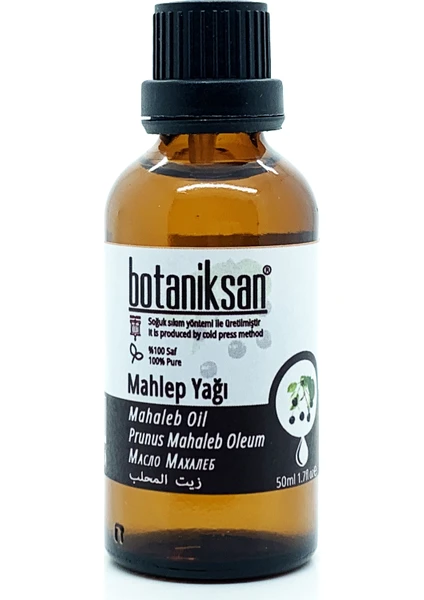 Mahlep Yağı 50 ml Soğuk Sıkım Saf  Katkısız