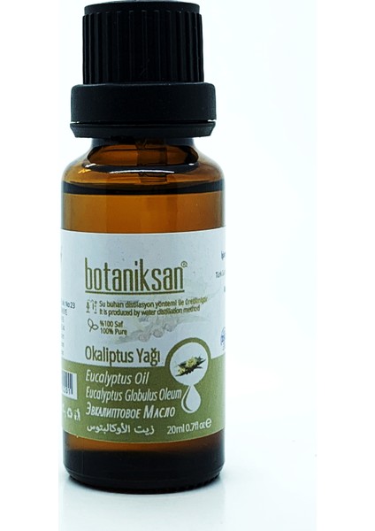 Okaliptus Yağı 20 ml Distilasyon Saf  Katkısız