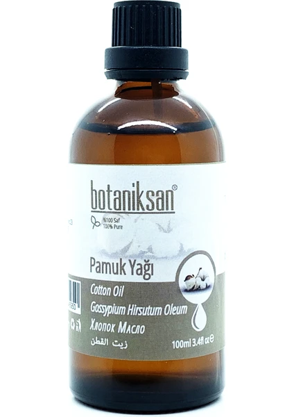 Pamuk Yağı 100 ml Saf  Katkısız