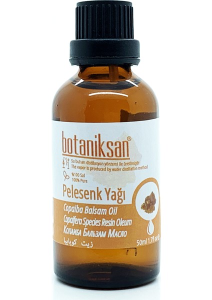 Pelesenk Yağı 50 ml Distilasyon Saf  Katkısız