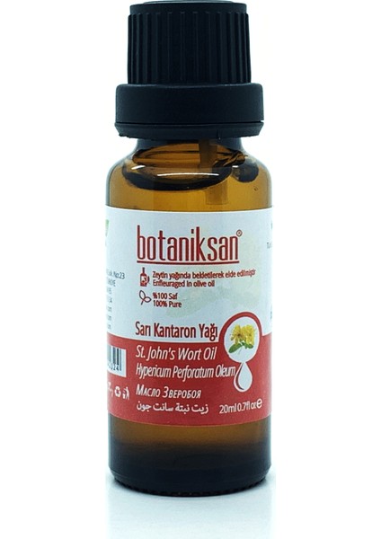 Sarı Kantaron Yağı 20 ml Saf Katkısız