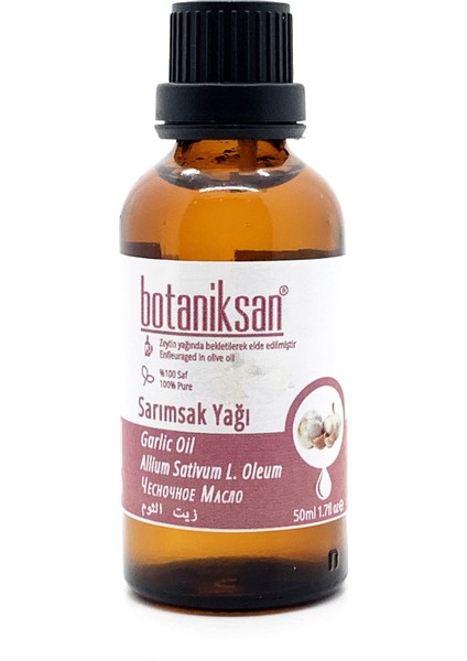 Sarımsak Yağı 50 ml Saf Katkısız