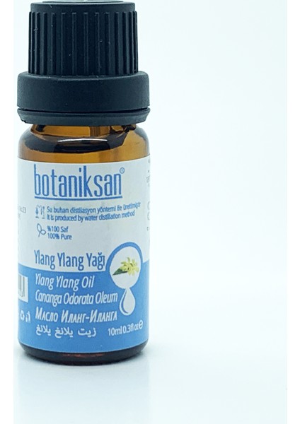 Ylang Ylang Yağı 10 ml Distilasyon Saf  Katkısız