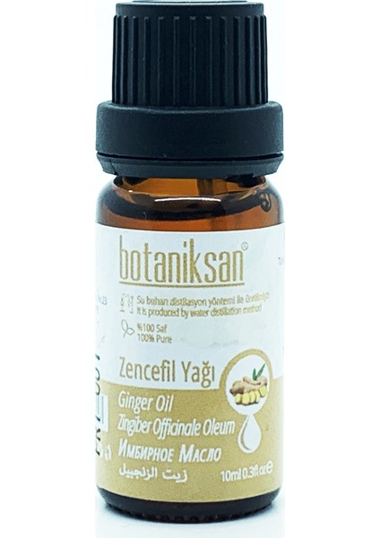 Zencefil Yağı 10 ml Distilasyon Saf Katkısız