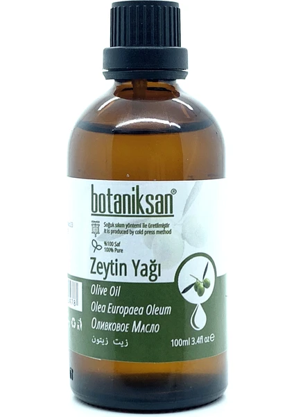 Zeytin Yağı 100 ml Soğuk Sıkım Saf  Katkısız