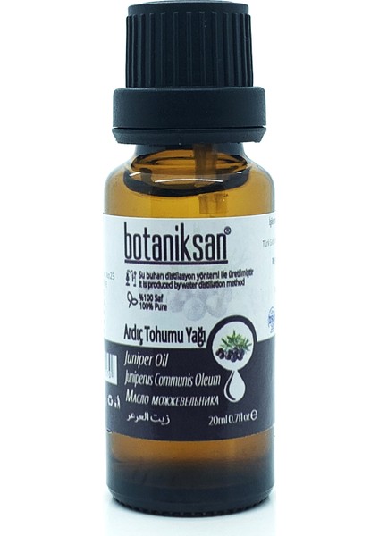 Botankisan Ardıç Tohumu Yağı 20 ml Distilasyon Saf  Katkısız