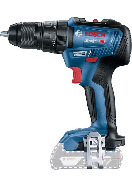 GSB 18V-50 Professional Akülü Darbeli Vidalama - (Akü ve Şarj Cihazı Dahil Değil) - 06019H5102