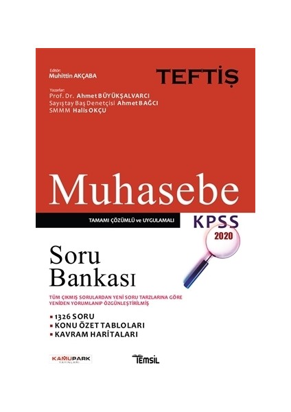 Muhasebe Soru Bankası - Ahmet Büyükşalvarcı