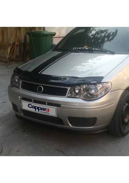 Fiat Palio Ön Kaput Koruyucu Rüzgarlık Deflektör Akrilik ABS 4mm Parlak Siyah 2006-2012 fırsatları