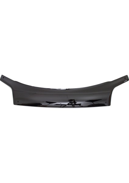 Ford Connect Ön Kaput Koruyucu Rüzgarlık Deflektör Akrilik ABS 4mm Parlak Siyah 2003-2008