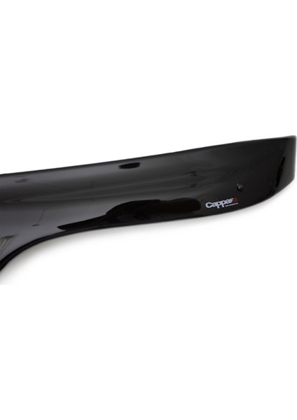 Ford Transit Ön Kaput Koruyucu Rüzgarlık Deflektör Akrilik ABS 4mm Parlak Siyah 1993-2002