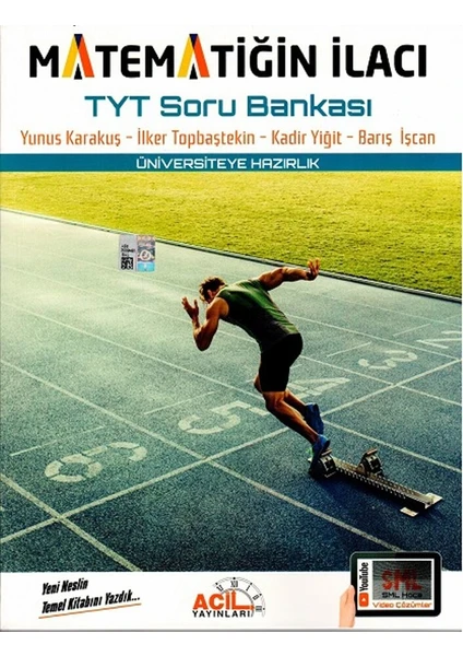 Acil Yayınları TYT Matematiğin İlacı 1 Soru Bankası - İlker Topbaştekin