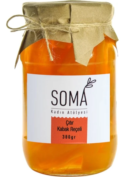 Soma Kadın Atölyesi Kabak Reçeli Çıtır Katkısız Ev Yapımı - 380 gr