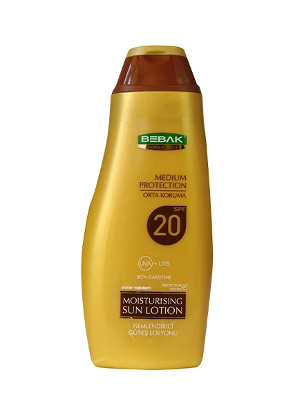 Nem Güneş Losyonu 20 Spf Düşük Koruma 300 ml