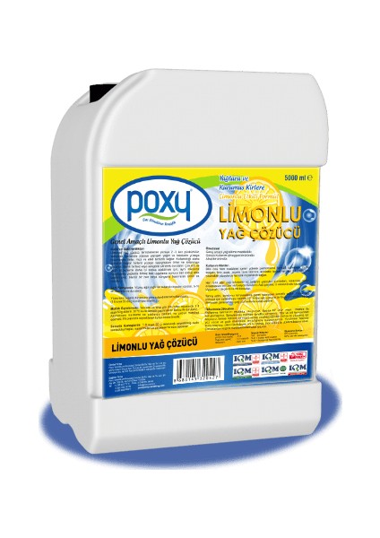 Limonlu Yağ Çözücü 5000 ml