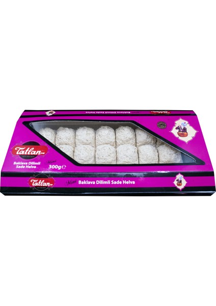 Mini Baklava Dilimi Sade Tahin Helvası 300 gr