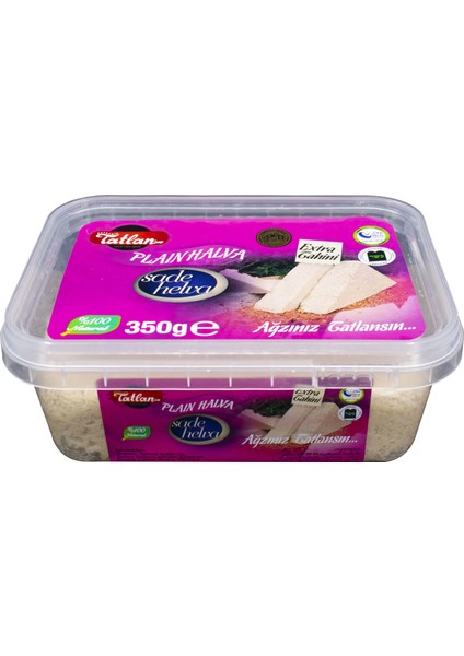 Sade Tahin Helvası Kase 350 gr