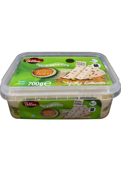 Antep Fıstıklı Tahin Helvası Kase 700 gr