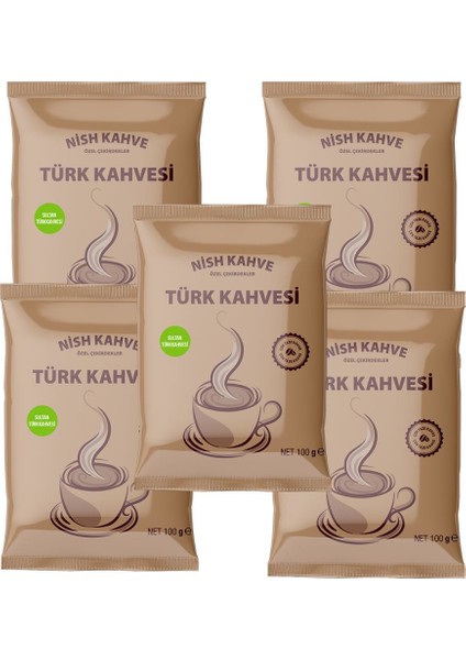 Nish Türk Kahvesi 5 x 100 gr