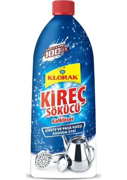 Kireç Sökücü 750 ml Konsantre Formül ile Kirece Karşı Güçlü Etki