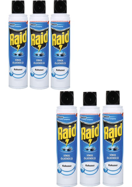 Sinek Savar Kokusuz 300 ml x 6'lı