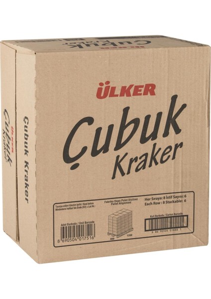 Çubuk Kraker 82 gr 20'li