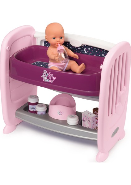 Baby Nurse 2‘si1 Arada Oyun Seti - Bebek Beşiği ve Bebek Bakım Merkezi 220353