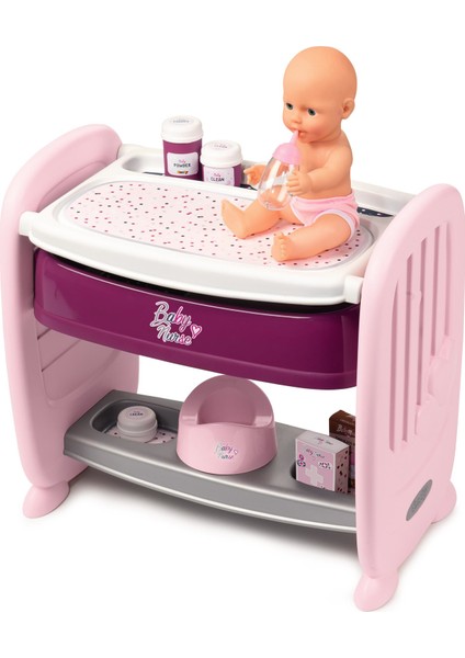 Baby Nurse 2‘si1 Arada Oyun Seti - Bebek Beşiği ve Bebek Bakım Merkezi 220353 fiyatları