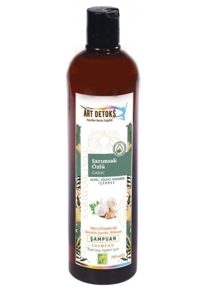 Sarımsak Özlü Şampuan 700 ml