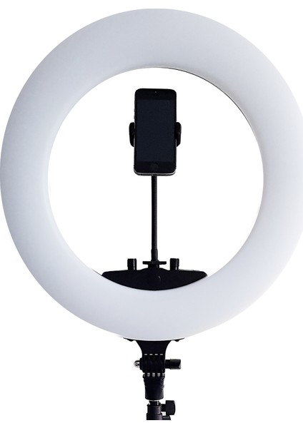 18'' 480 Ring Light Sürekli Işık 48 cm Halka Işık Profesyonel Ring Light Kuaför Makyaj