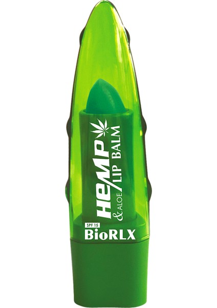 Aloe Vera + Hemp Oil + Spf 15(Güneş Koruyucu) Lip Balm Color Free (Renksiz) + Paraben Free (Parabensiz)