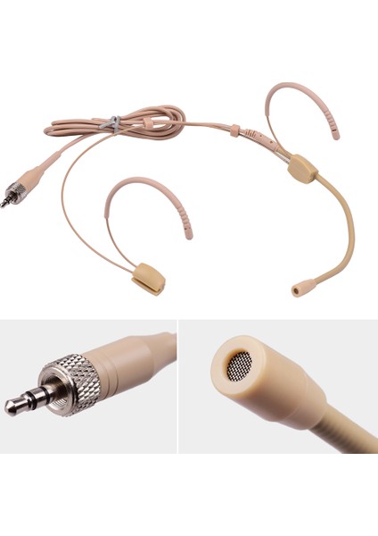 Kulaklık Mikrofon Kondenser Mic 3.5mm Kilitlenebilir (Yurt Dışından)