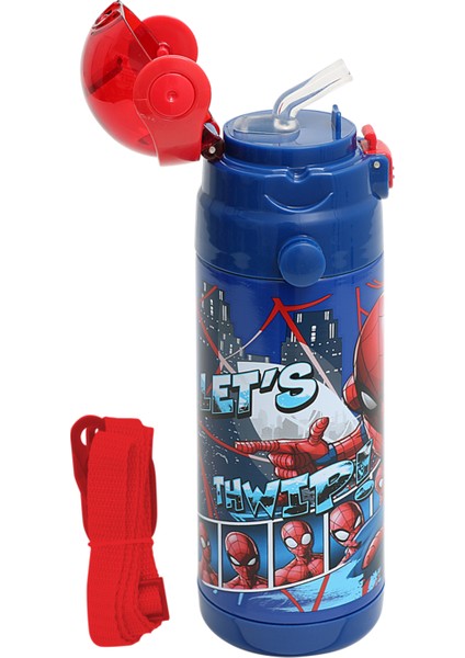 44038 Spıderman 304 Çelik Matara Salto Lets