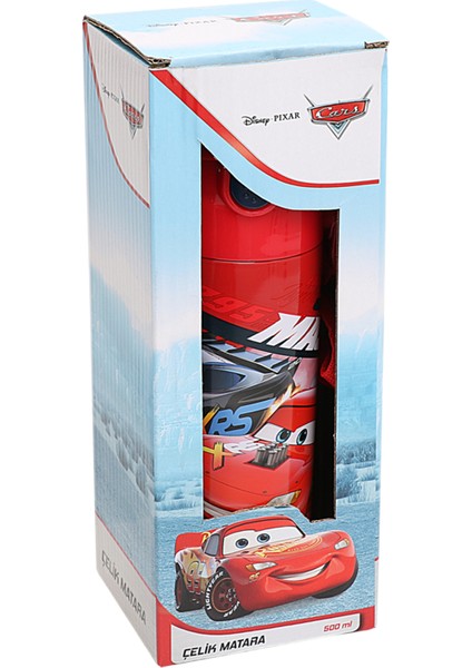 44041 Disney Cars 304 Çelik Matara Salto Masters