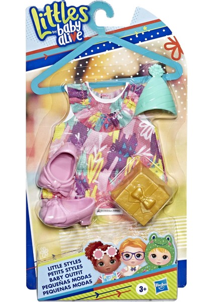 Hasbro Baby Alive Minik Bebeğim Moda Seti Pembe E6645-E7170