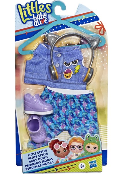 Hasbro Baby Alive Minik Bebeğim Moda Seti Mavi E6645-E7142