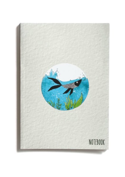 Fishy 1 Noktalı Defter A5