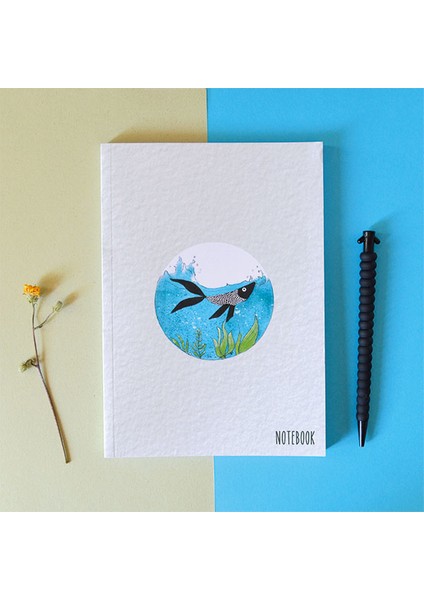 Fishy 1 Noktalı Defter A5