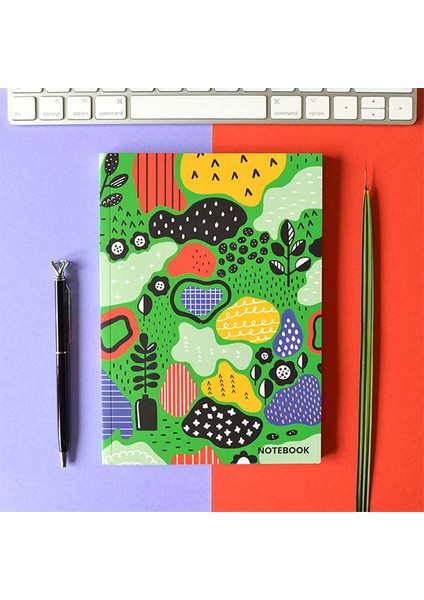 Potpori Noktalı Defter A5