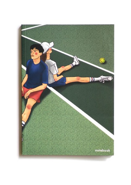 Tennis Day Noktalı Defter A5