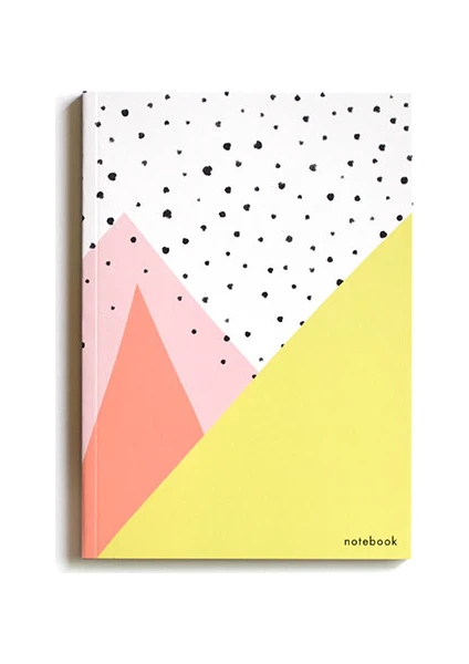 Mountains Noktalı Defter A5