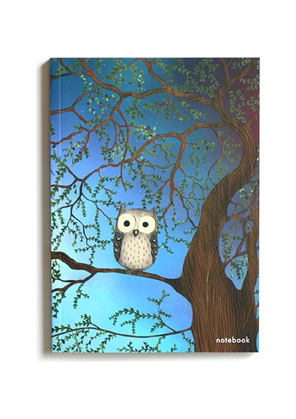 Owl Noktalı Defter A5