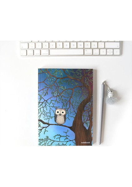 Owl Noktalı Defter A5