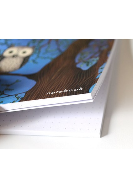 Owl Noktalı Defter A5