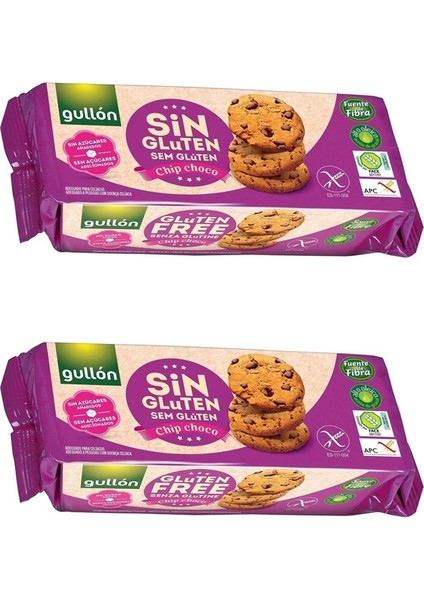 Glutensiz Çikolatalı Bisküvi 2'li 130 gr